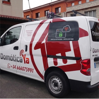 Furgoneta taller DOMOTICAYA